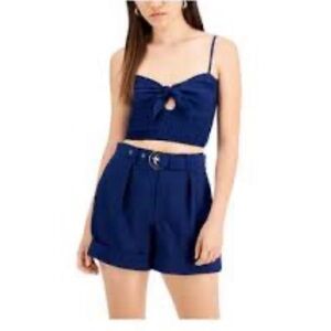 Bar III, M, two piece dark blue set